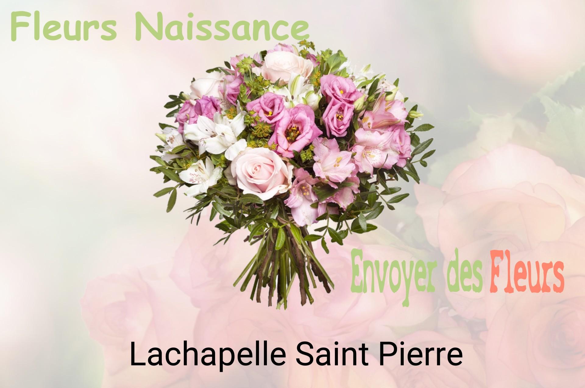 Bouquet de fleurs de naissance livré à Lachapelle-Saint-Pierre